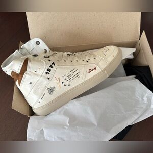 Zadig & Voltaire high top flash sneakers